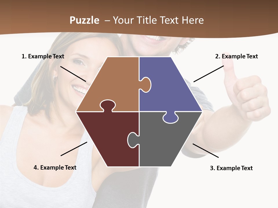Business School Man Working PowerPoint Template