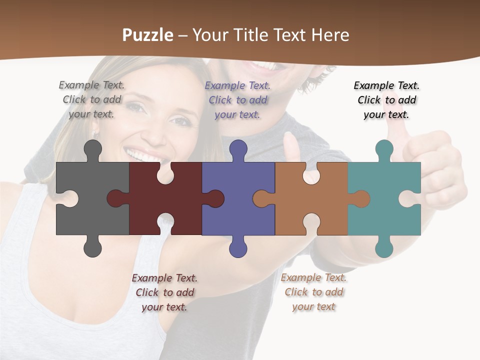 Business School Man Working PowerPoint Template