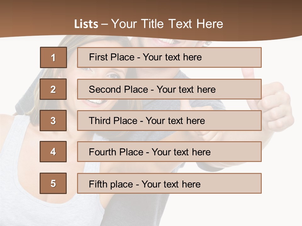 Business School Man Working PowerPoint Template