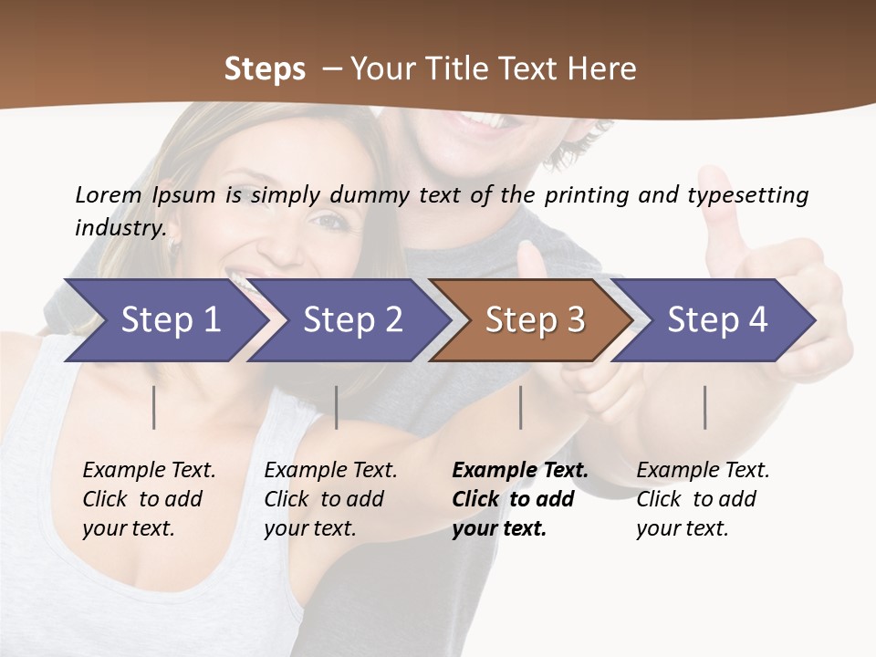 Business School Man Working PowerPoint Template