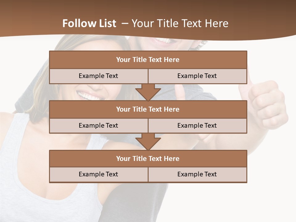 Business School Man Working PowerPoint Template