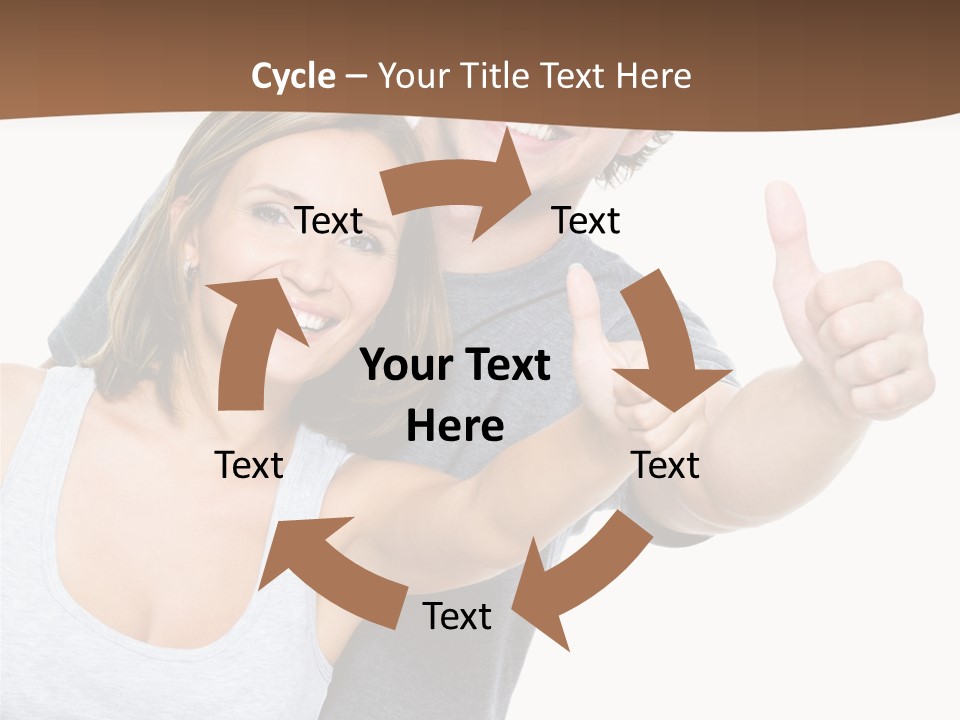 Business School Man Working PowerPoint Template