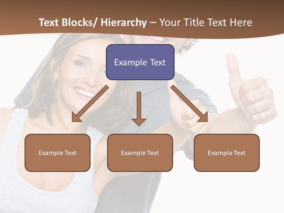 Business School Man Working PowerPoint Template