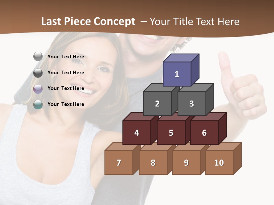 Business School Man Working PowerPoint Template