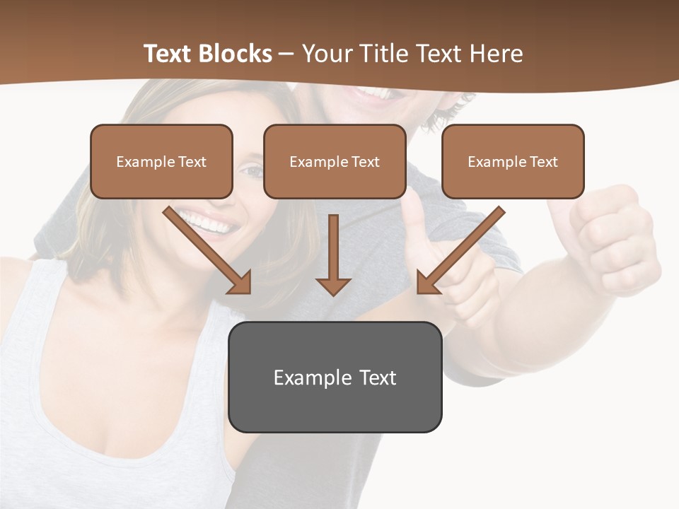 Business School Man Working PowerPoint Template