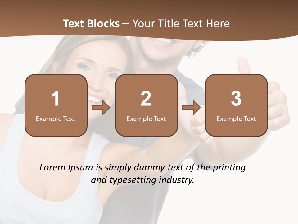 Business School Man Working PowerPoint Template