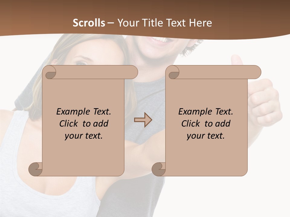 Business School Man Working PowerPoint Template