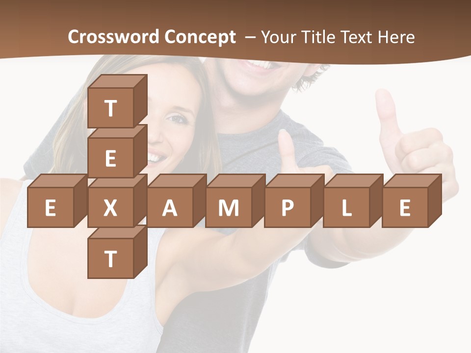 Business School Man Working PowerPoint Template