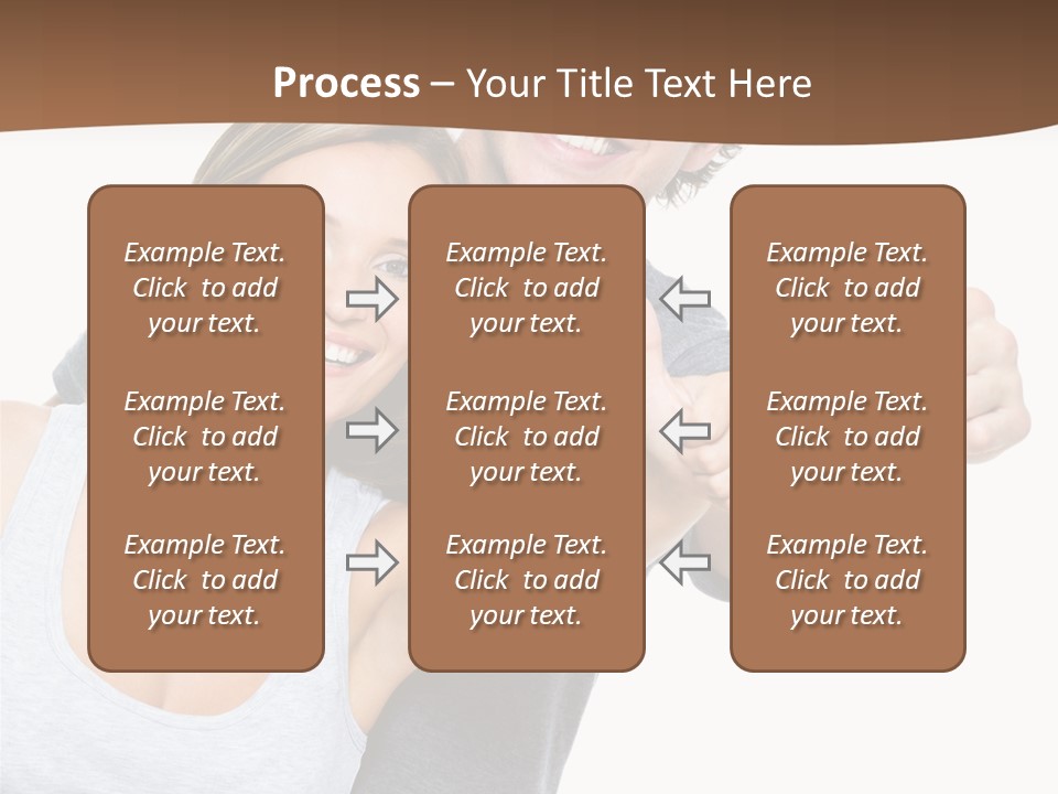Business School Man Working PowerPoint Template