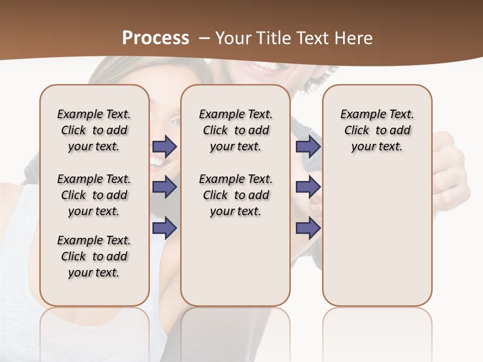 Business School Man Working PowerPoint Template
