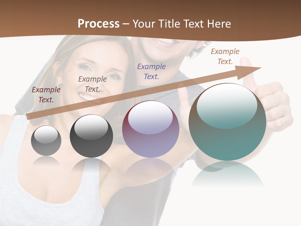 Business School Man Working PowerPoint Template