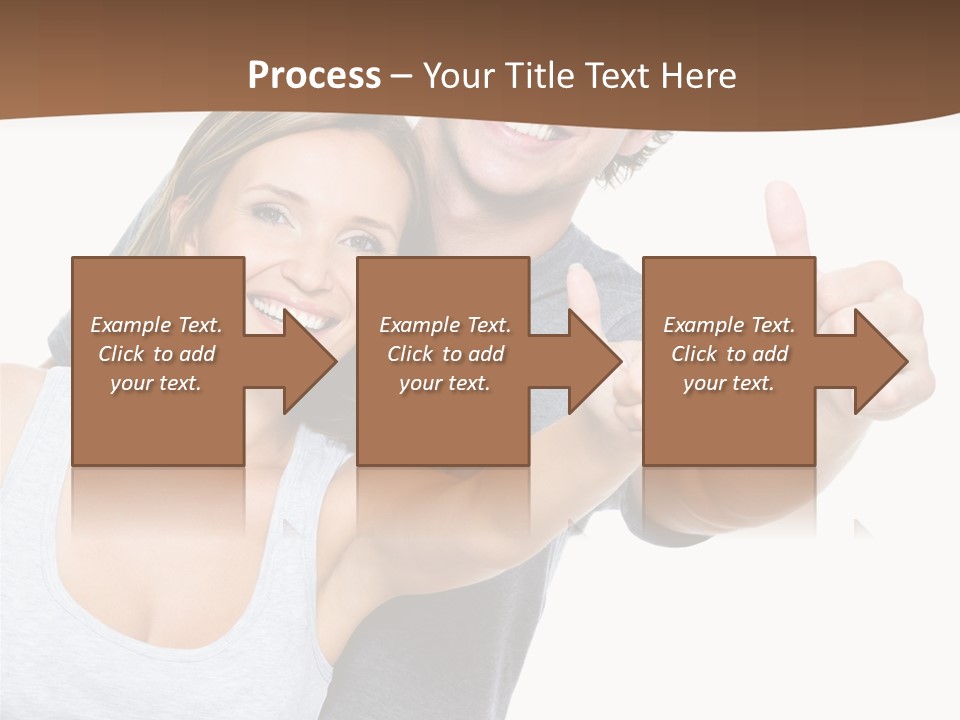 Business School Man Working PowerPoint Template
