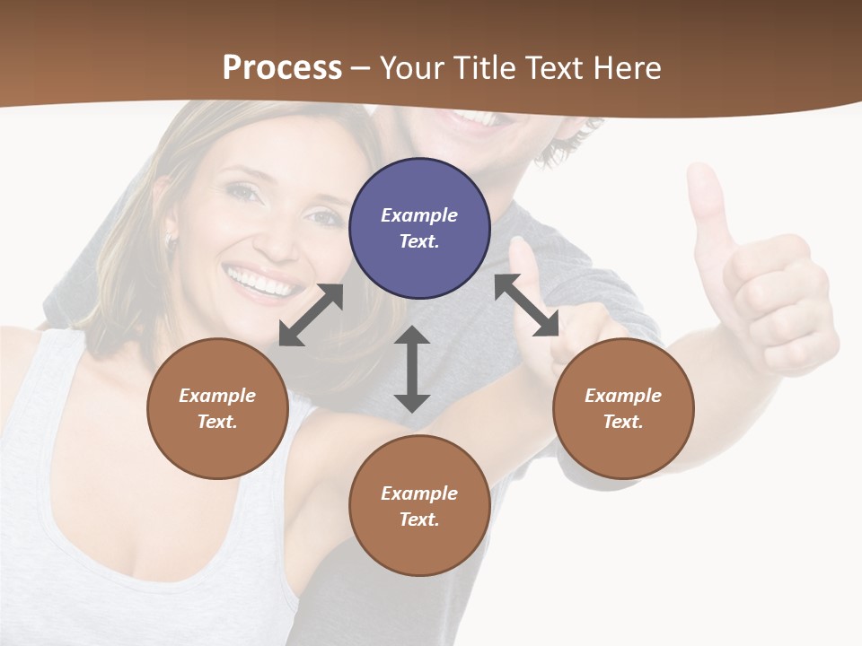 Business School Man Working PowerPoint Template