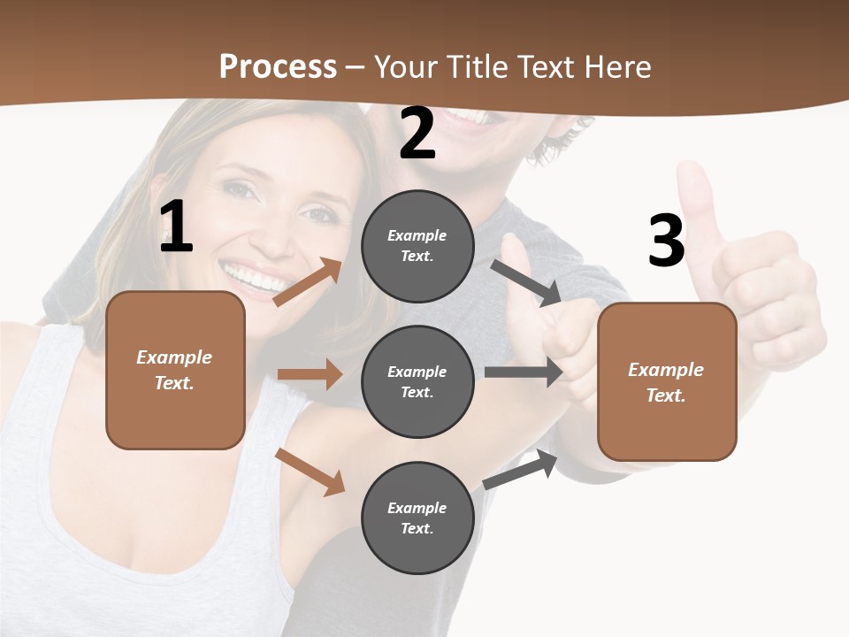 Business School Man Working PowerPoint Template