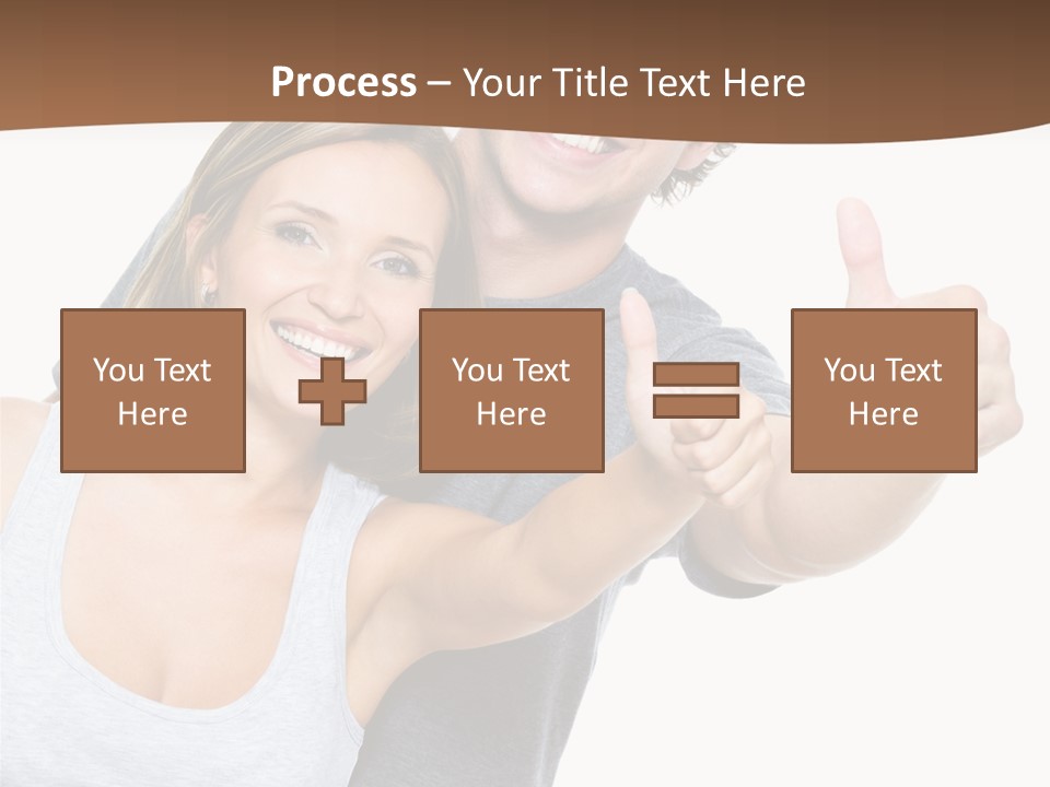 Business School Man Working PowerPoint Template