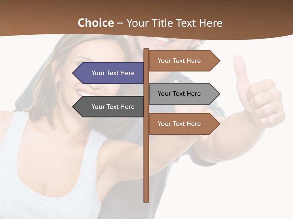 Business School Man Working PowerPoint Template