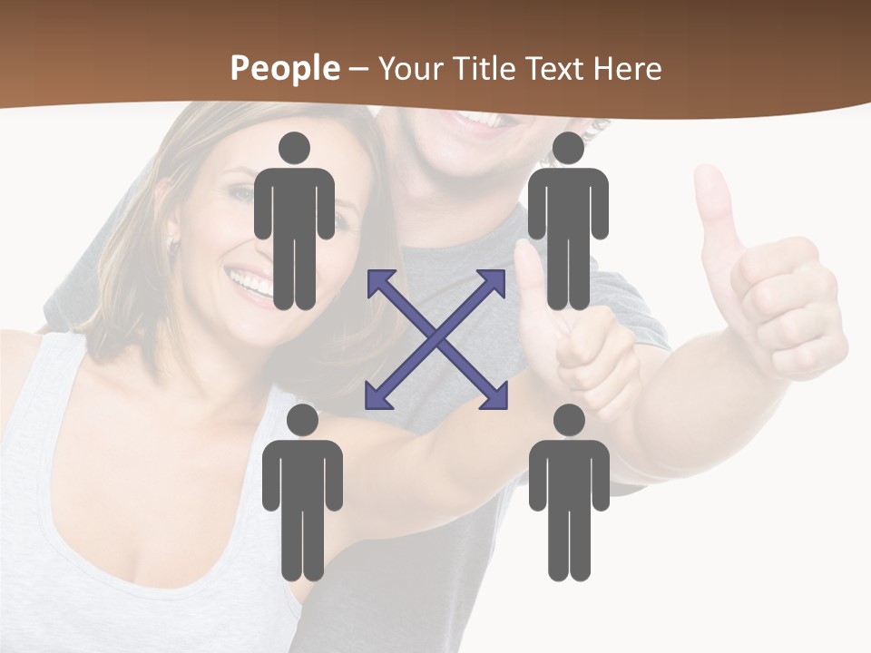 Business School Man Working PowerPoint Template