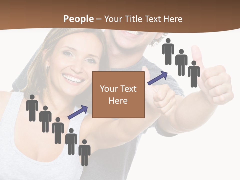 Business School Man Working PowerPoint Template