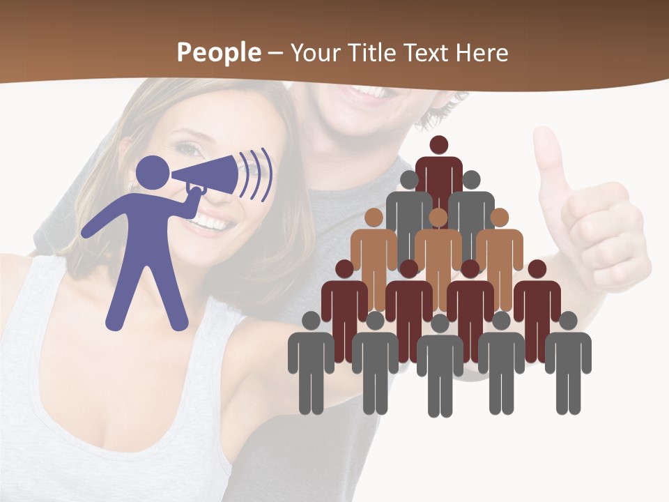 Business School Man Working PowerPoint Template