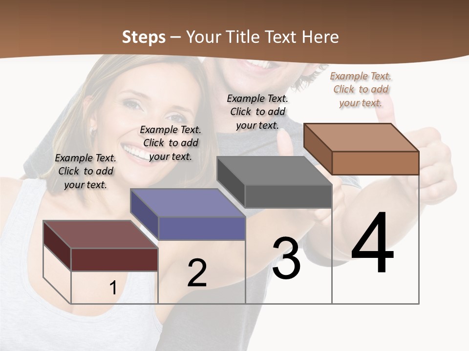 Business School Man Working PowerPoint Template