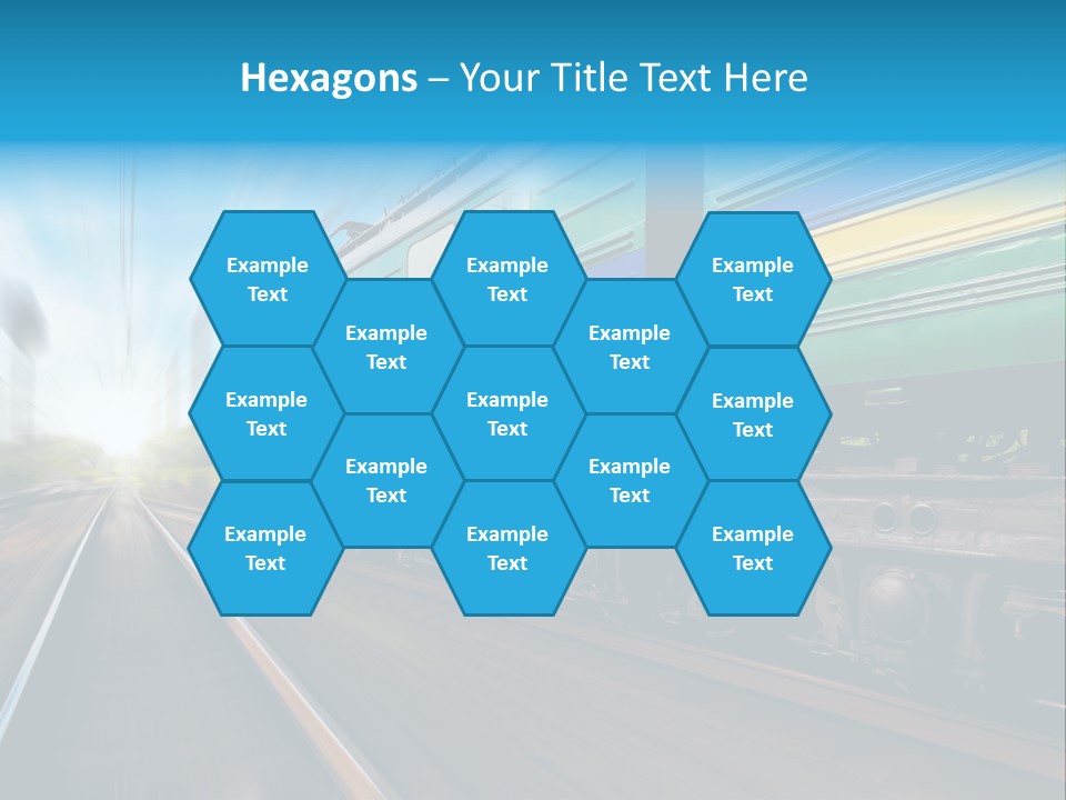 Scenery Rail Industrial PowerPoint Template