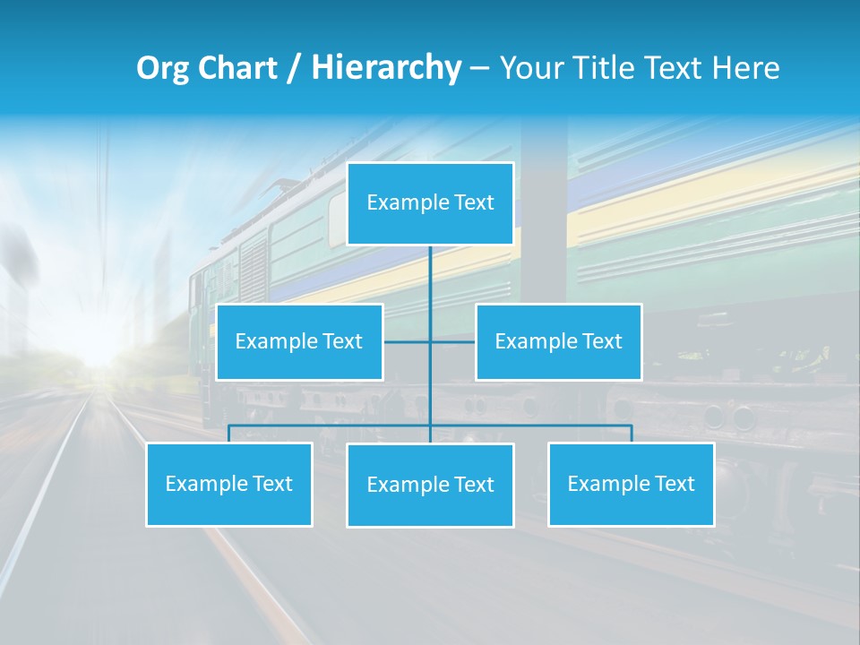 Scenery Rail Industrial PowerPoint Template