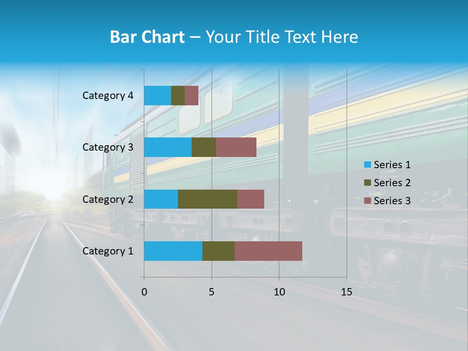 Scenery Rail Industrial PowerPoint Template