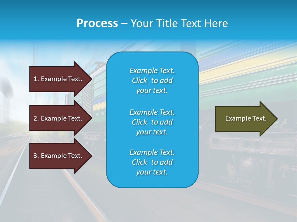 Scenery Rail Industrial PowerPoint Template