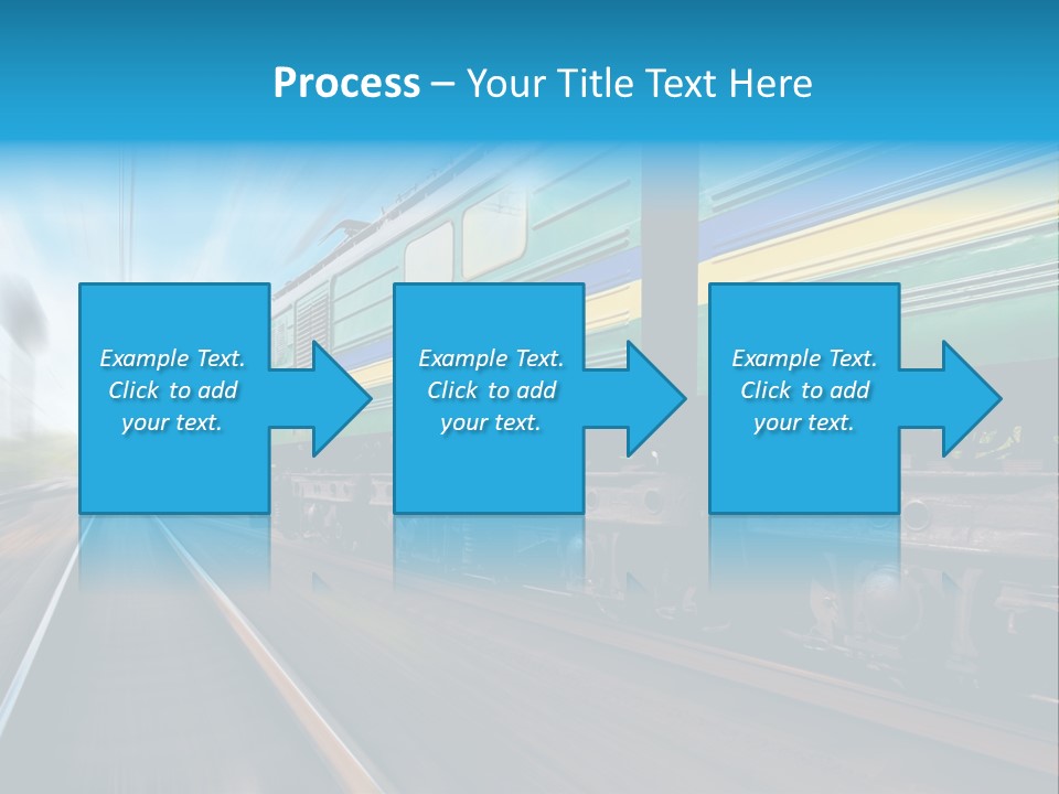 Scenery Rail Industrial PowerPoint Template