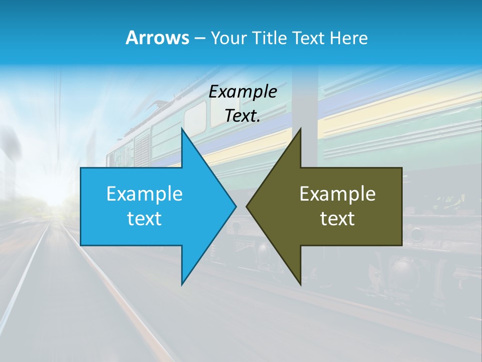 Scenery Rail Industrial PowerPoint Template