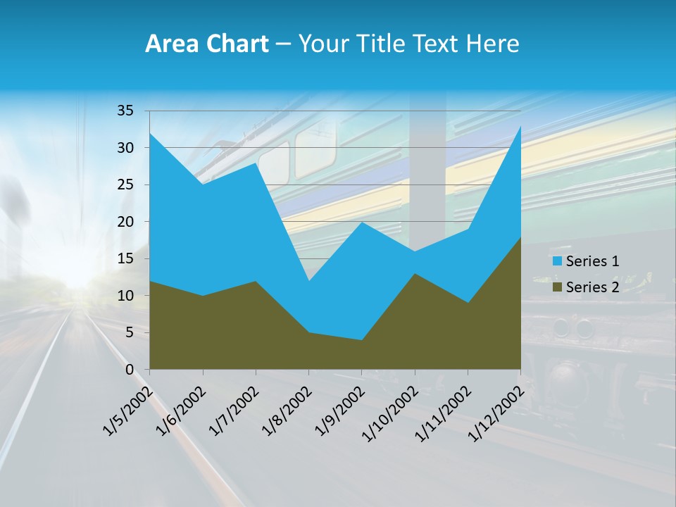 Scenery Rail Industrial PowerPoint Template