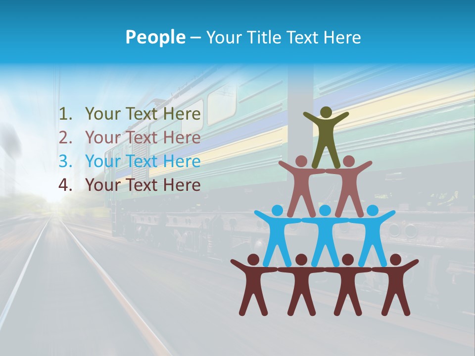 Scenery Rail Industrial PowerPoint Template