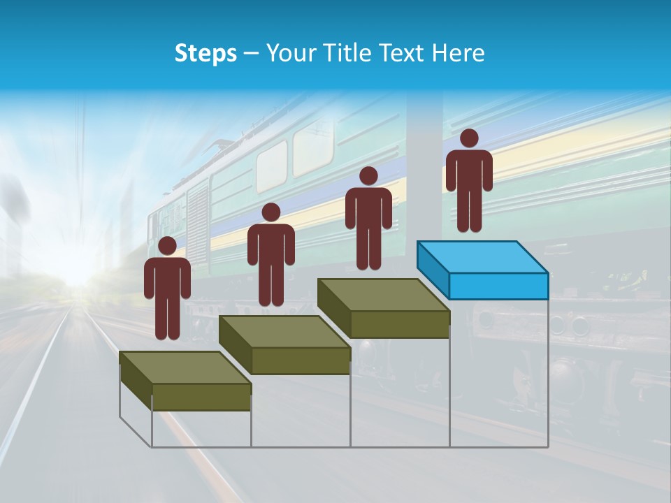 Scenery Rail Industrial PowerPoint Template