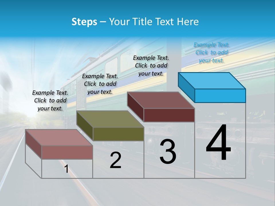 Scenery Rail Industrial PowerPoint Template