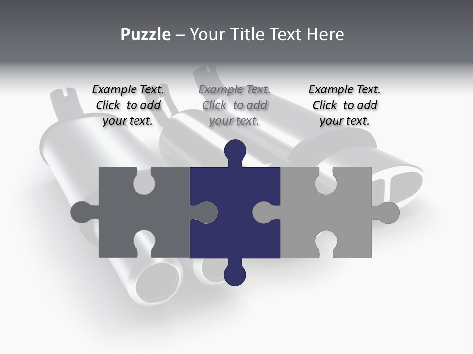 Work Model Pipe PowerPoint Template