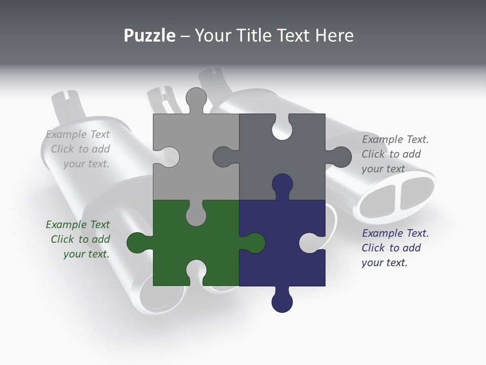 Work Model Pipe PowerPoint Template