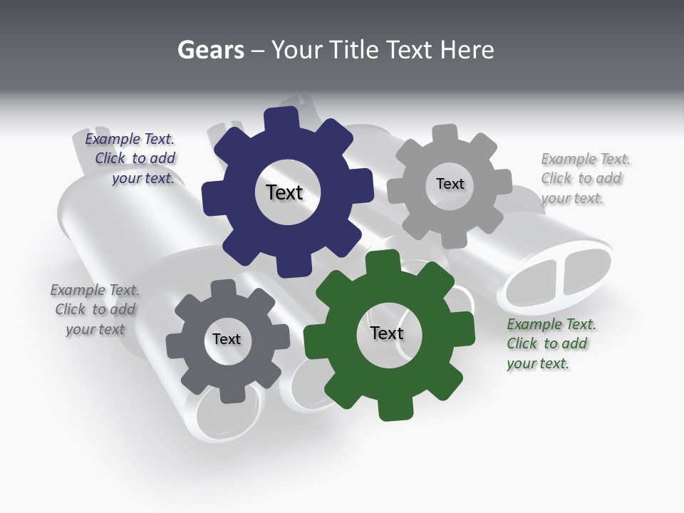 Work Model Pipe PowerPoint Template