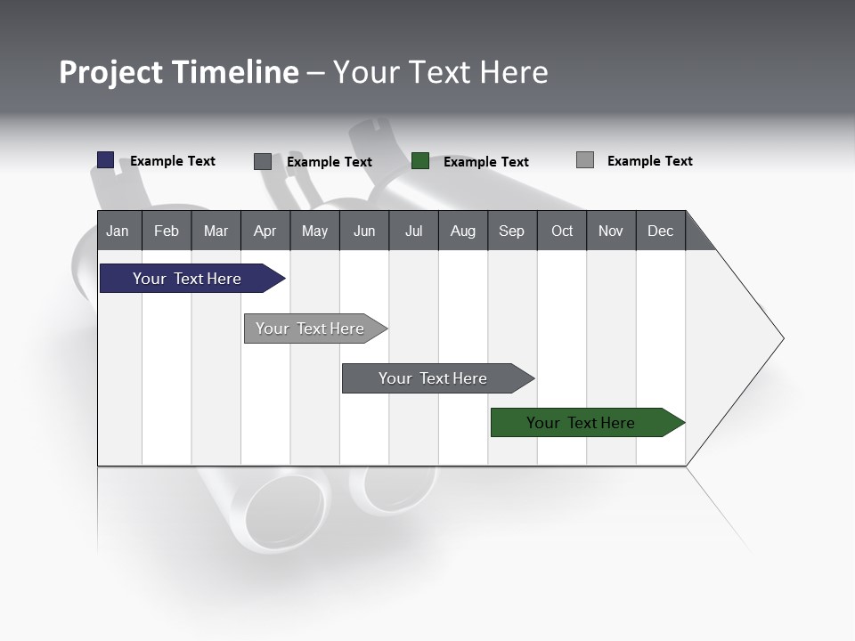 Work Model Pipe PowerPoint Template