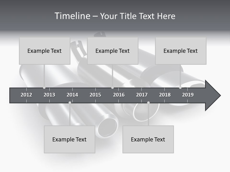 Work Model Pipe PowerPoint Template