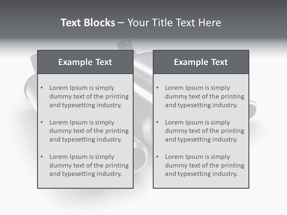 Work Model Pipe PowerPoint Template