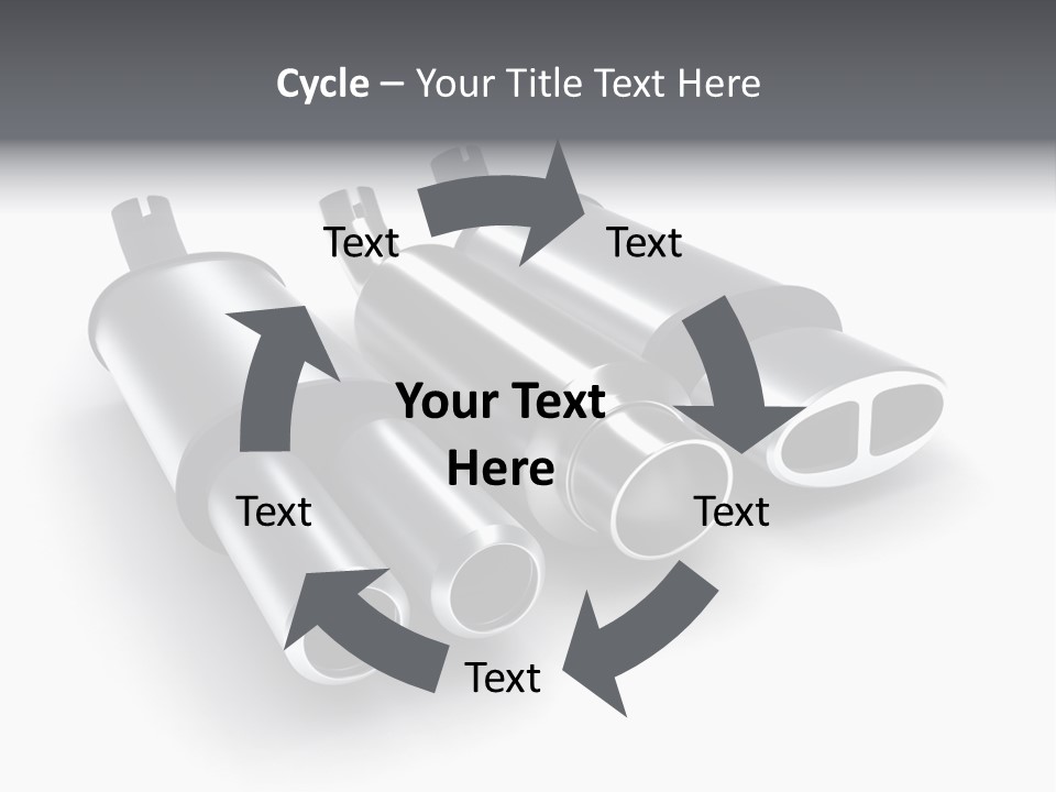 Work Model Pipe PowerPoint Template