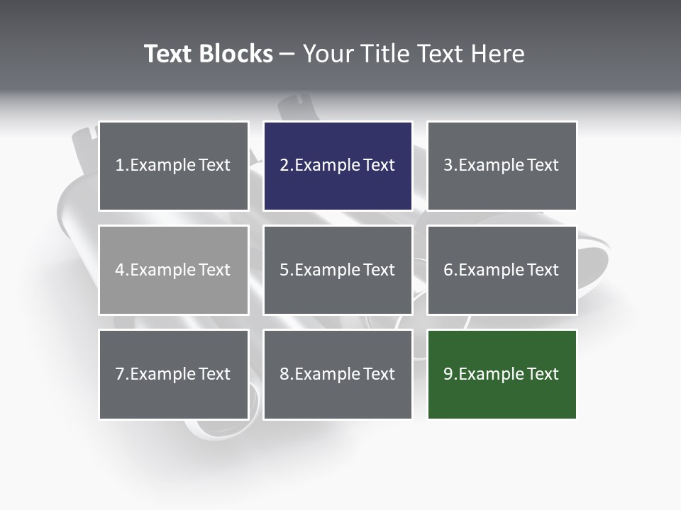 Work Model Pipe PowerPoint Template