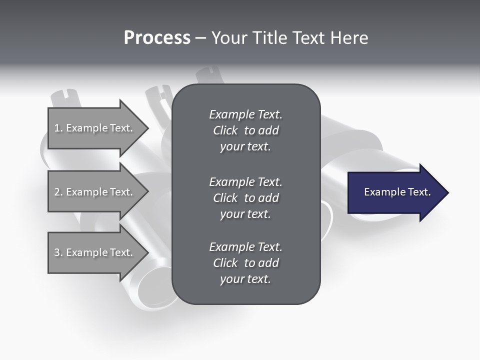Work Model Pipe PowerPoint Template
