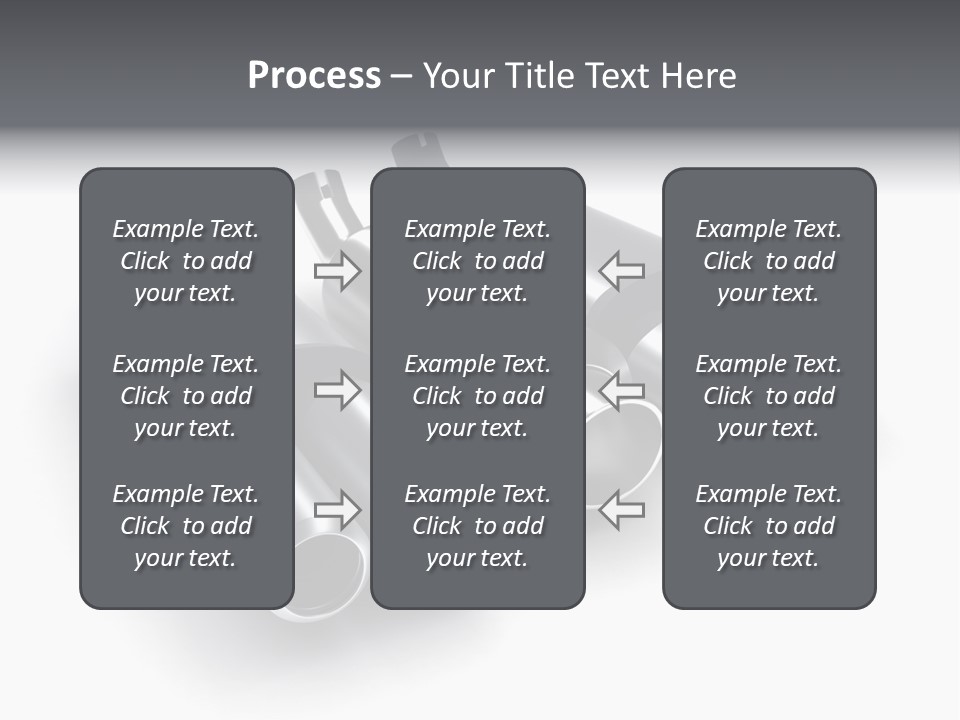 Work Model Pipe PowerPoint Template