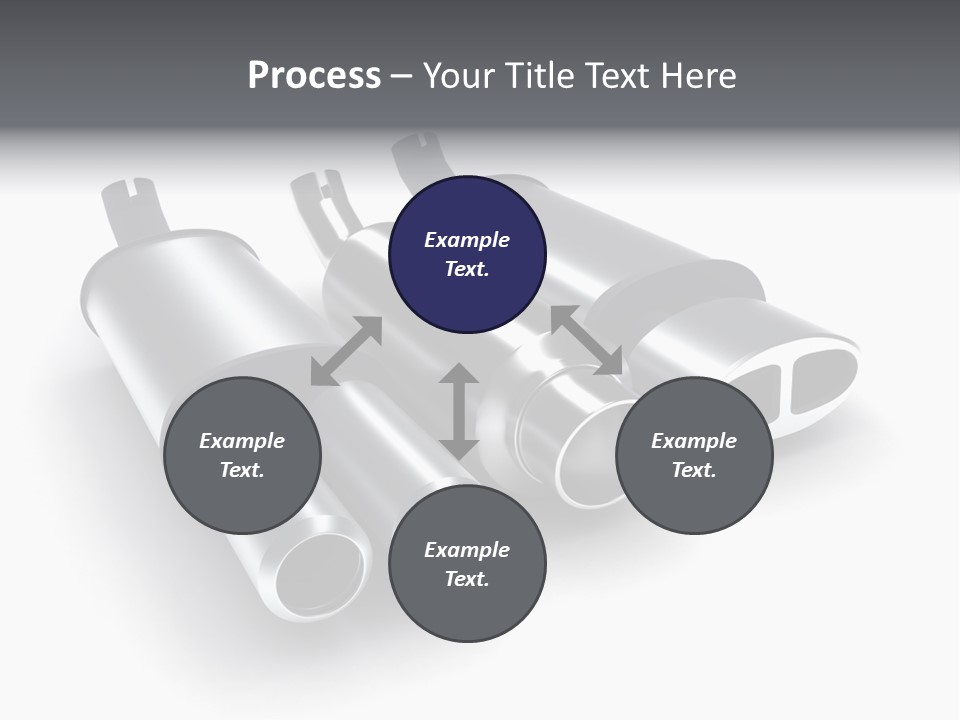 Work Model Pipe PowerPoint Template