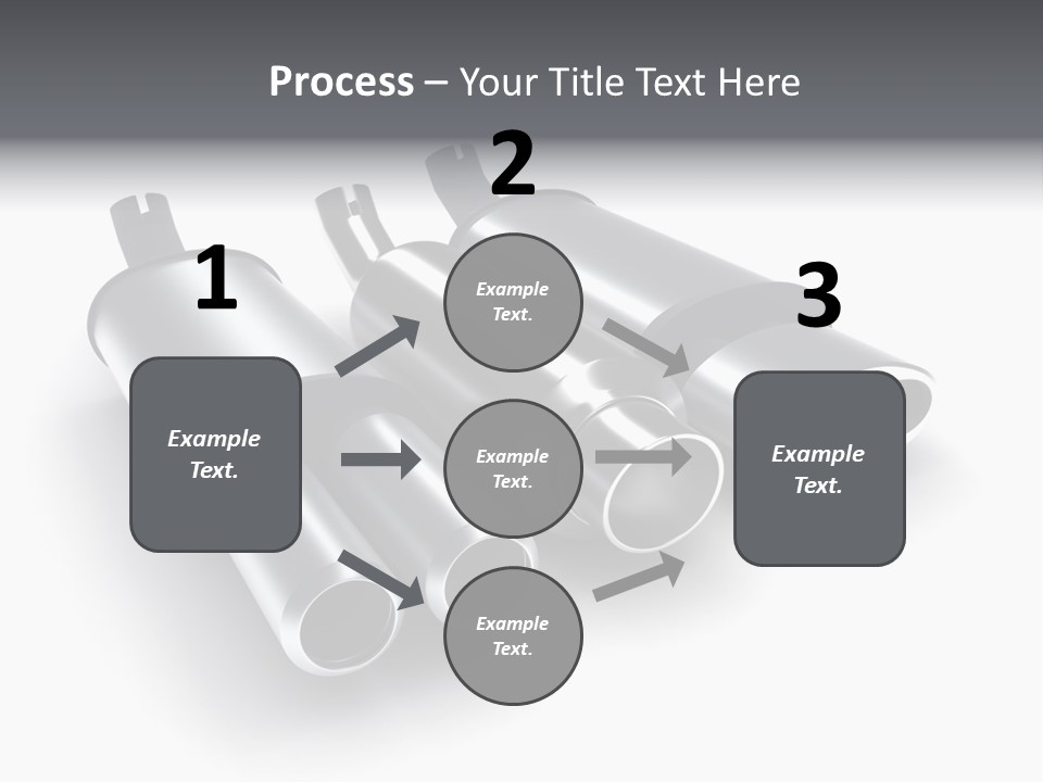 Work Model Pipe PowerPoint Template