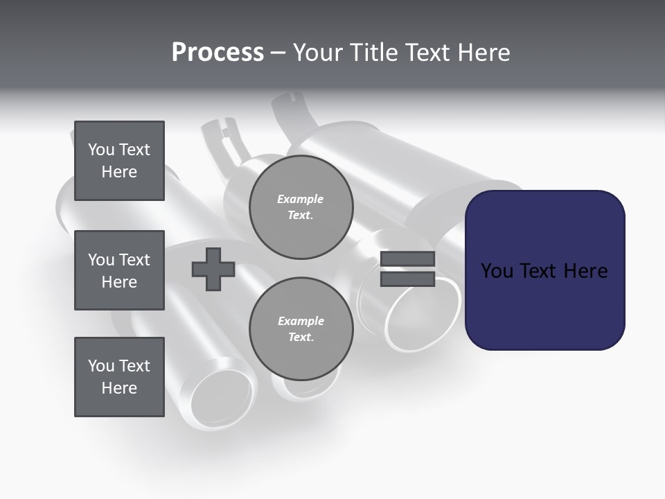 Work Model Pipe PowerPoint Template