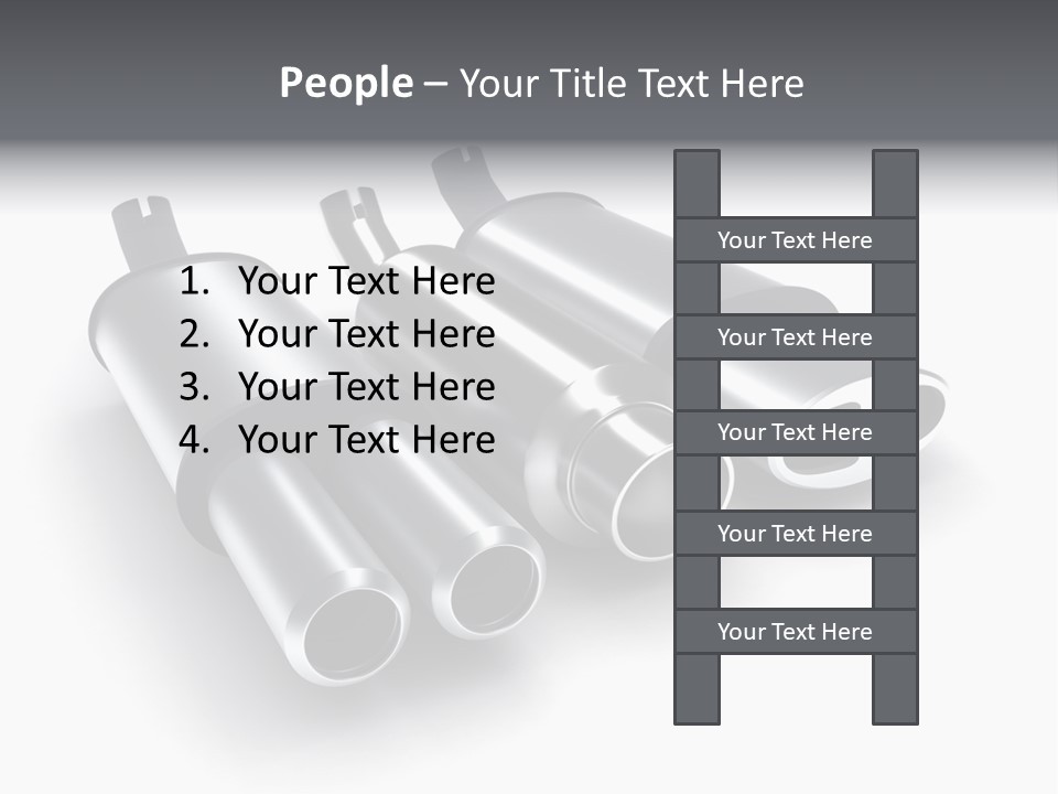 Work Model Pipe PowerPoint Template