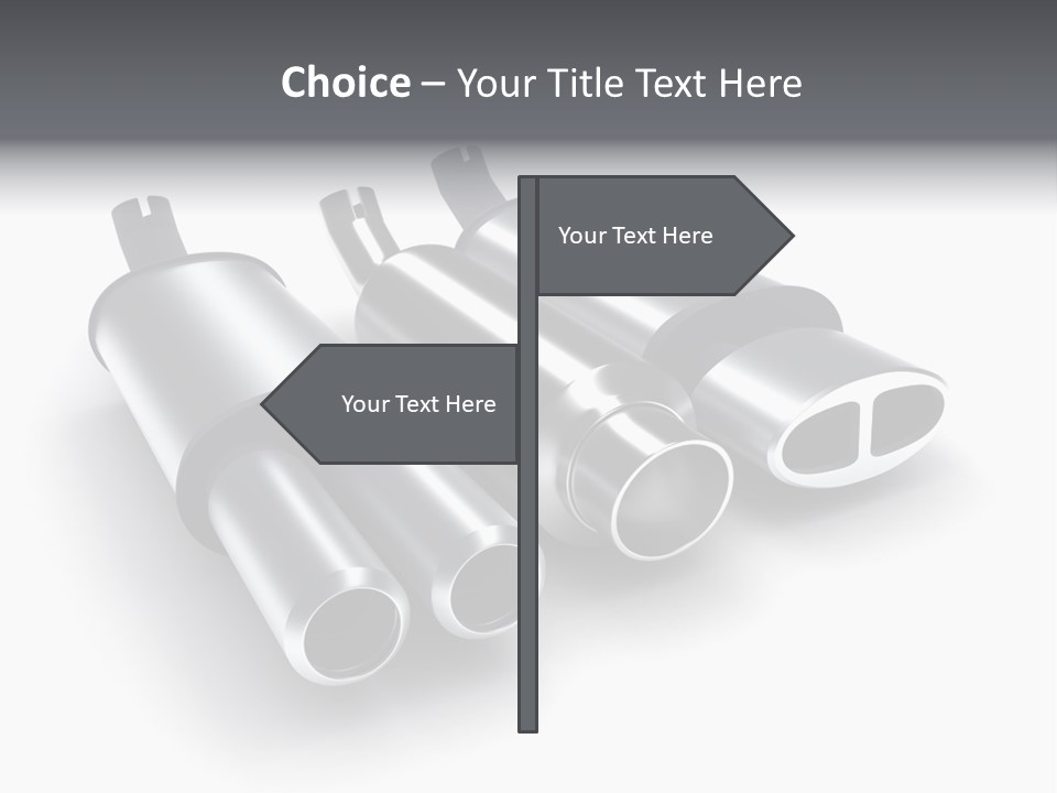 Work Model Pipe PowerPoint Template