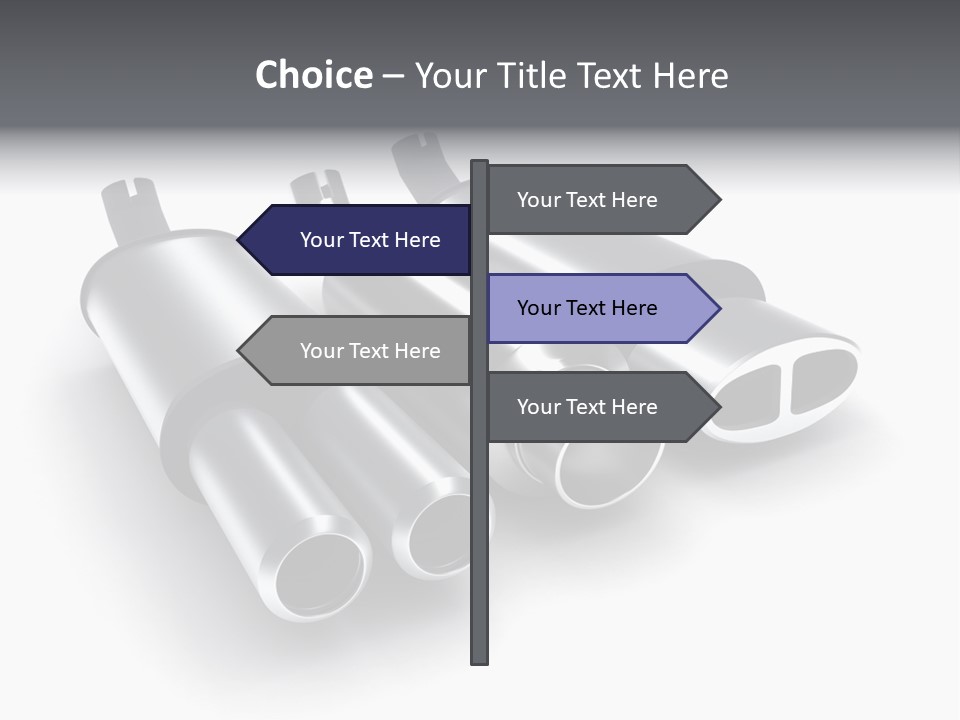 Work Model Pipe PowerPoint Template